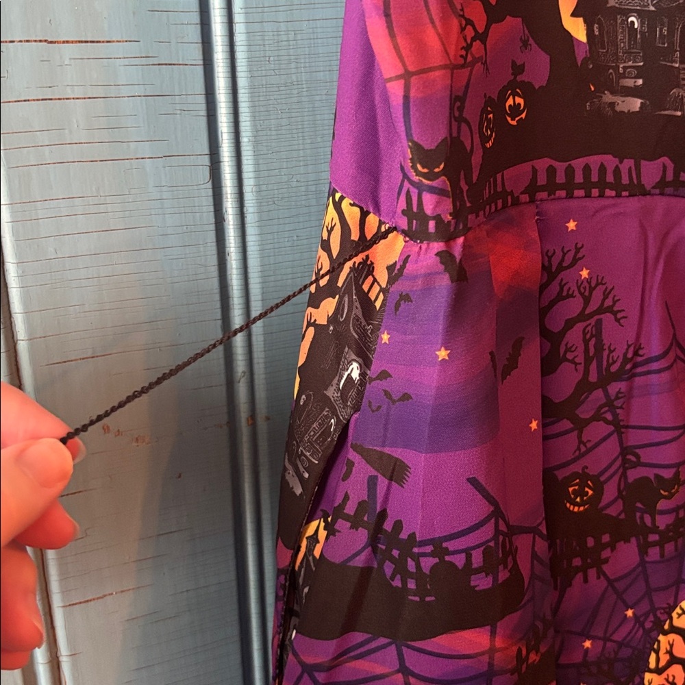 Unique Vintage Haunted House swing Dress - Picture 8 of 9